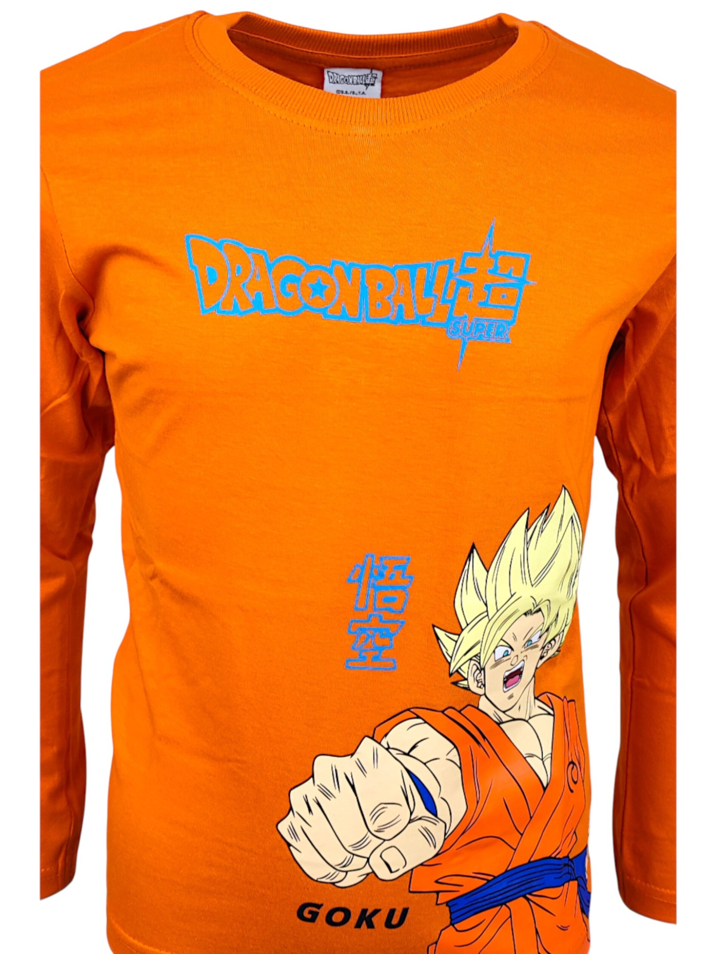 Dragon Ball Shirt 'Son Goku' in Orange