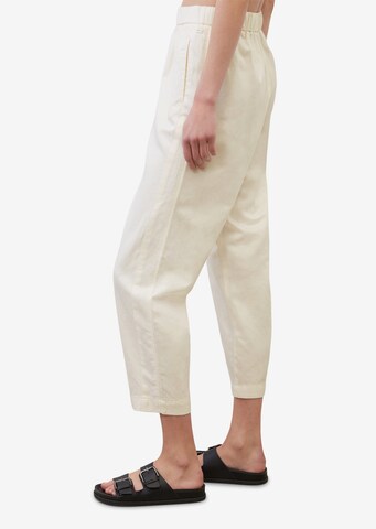 Loosefit Pantalon Marc O'Polo DENIM en blanc