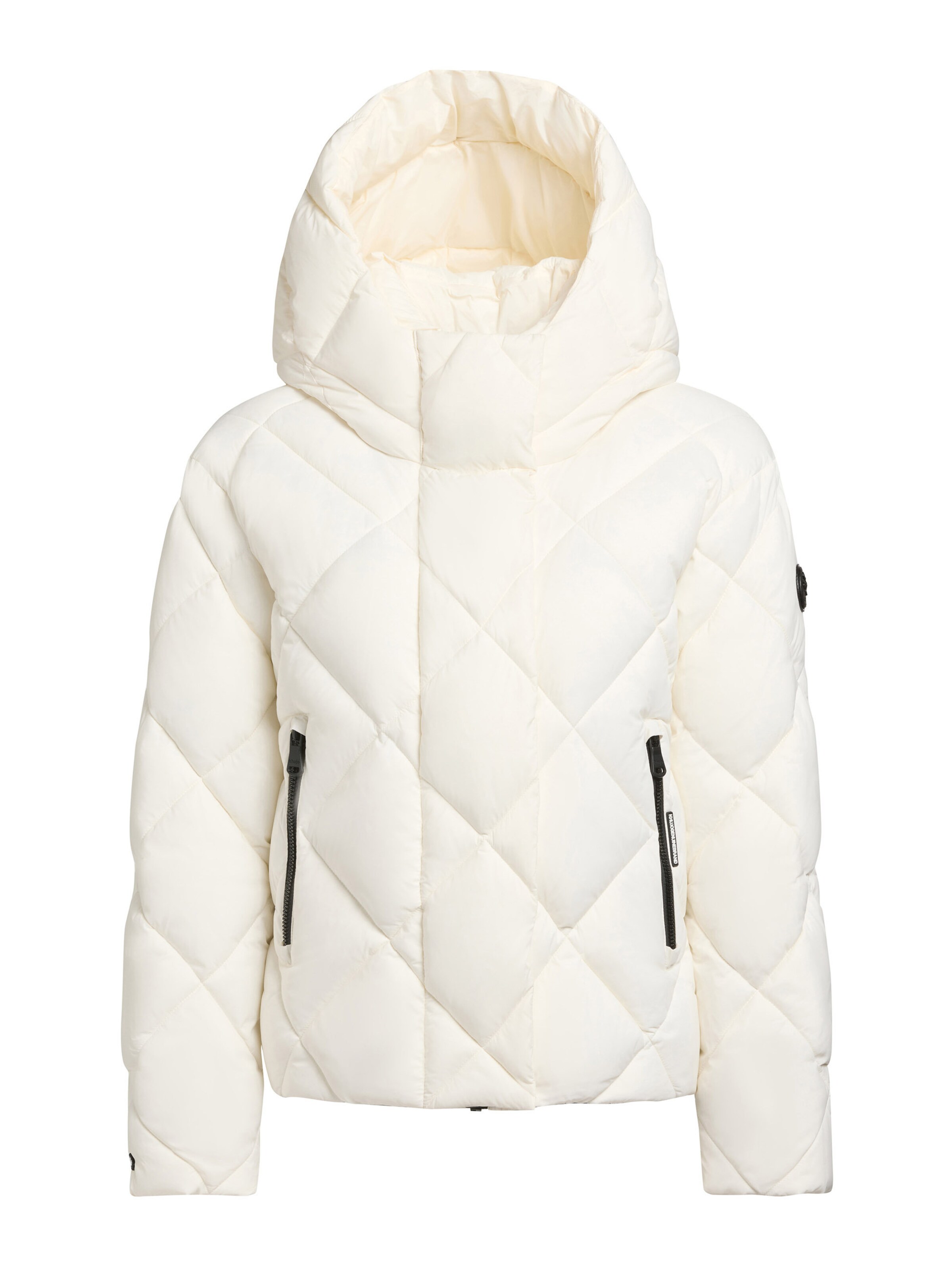 khujo Zimní bunda 'Lilian' – bílá: přední strana