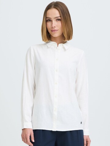 Camicia da donna ' OXAlfas ' di Oxmo in bianco: frontale