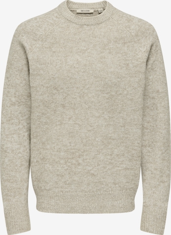 Pullover 'ONSBERNO' di Only & Sons in beige: frontale