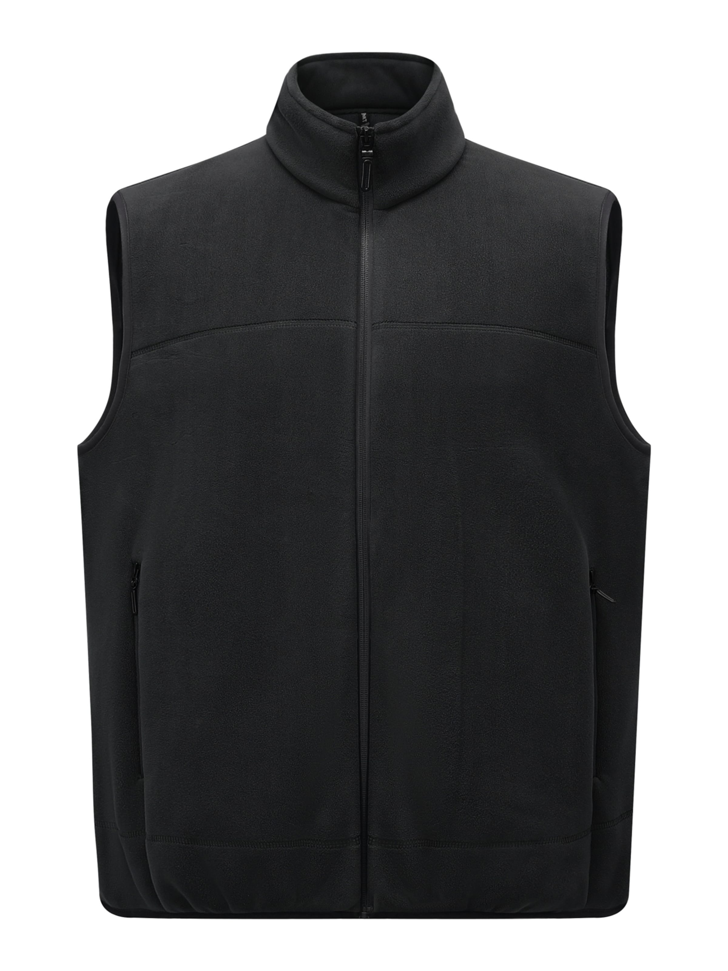 ALLTHEMEN Vest 'Spielraum' in Black: front