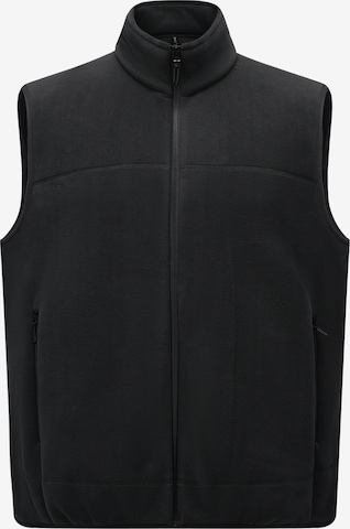 ALLTHEMEN Vest 'Spielraum' in Black: front