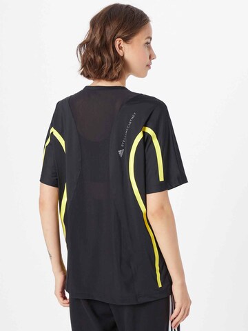 Tricou funcțional 'Truepace Loose' de la ADIDAS BY STELLA MCCARTNEY pe negru