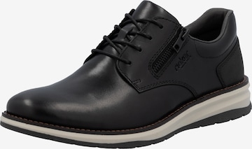 Rieker Lace-Up Shoes in Black: front