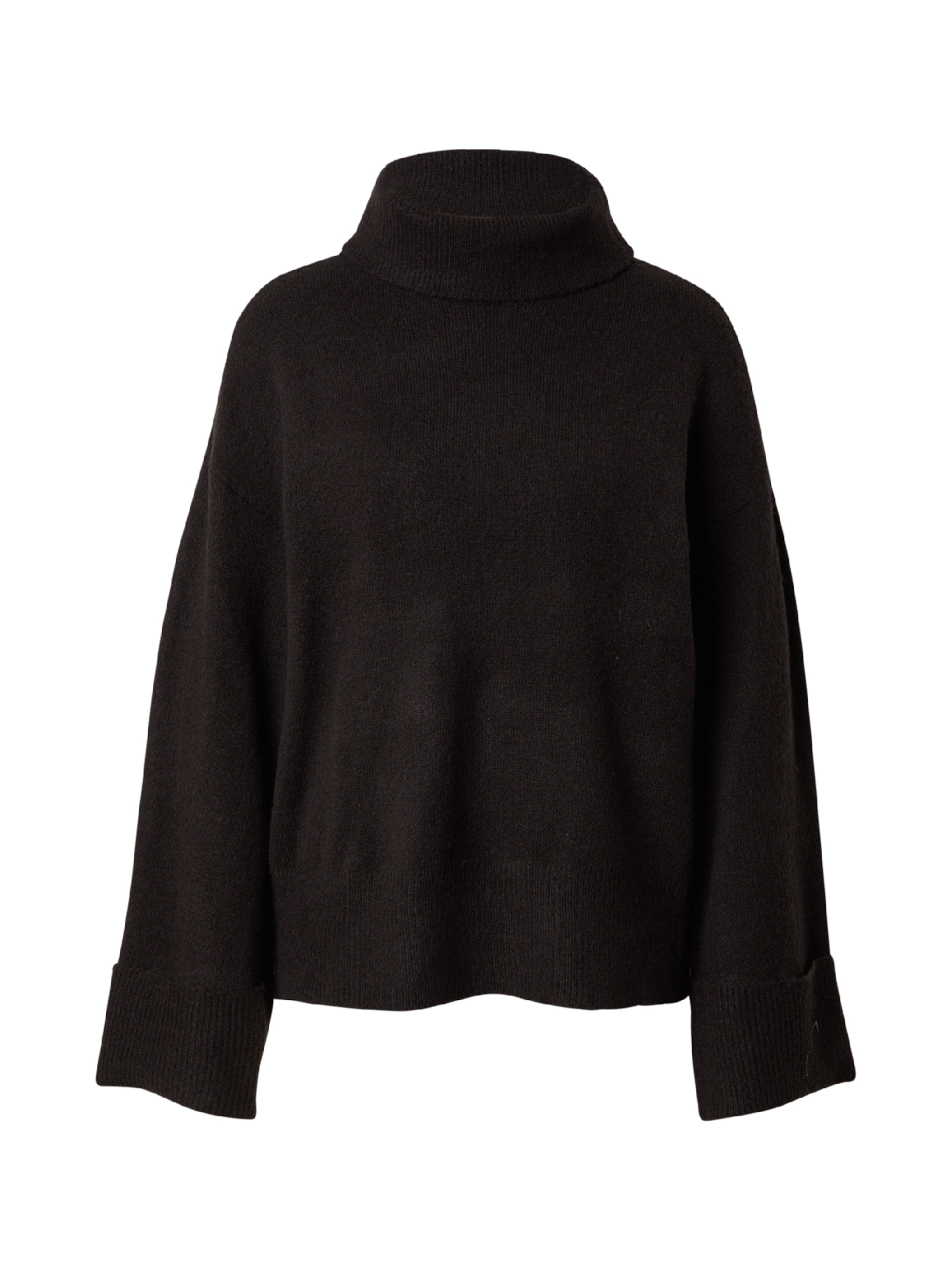 Pull-over &#x27;VIRolfie&#x27; VILA en noir : devant