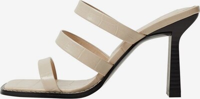 MANGO Pantolette 'Betty' in beige, Produktansicht