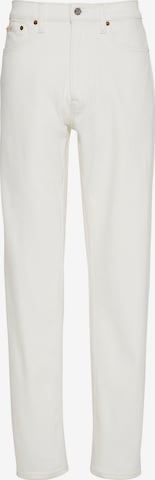 Jeans de la Calvin Klein Jeans pe alb: față