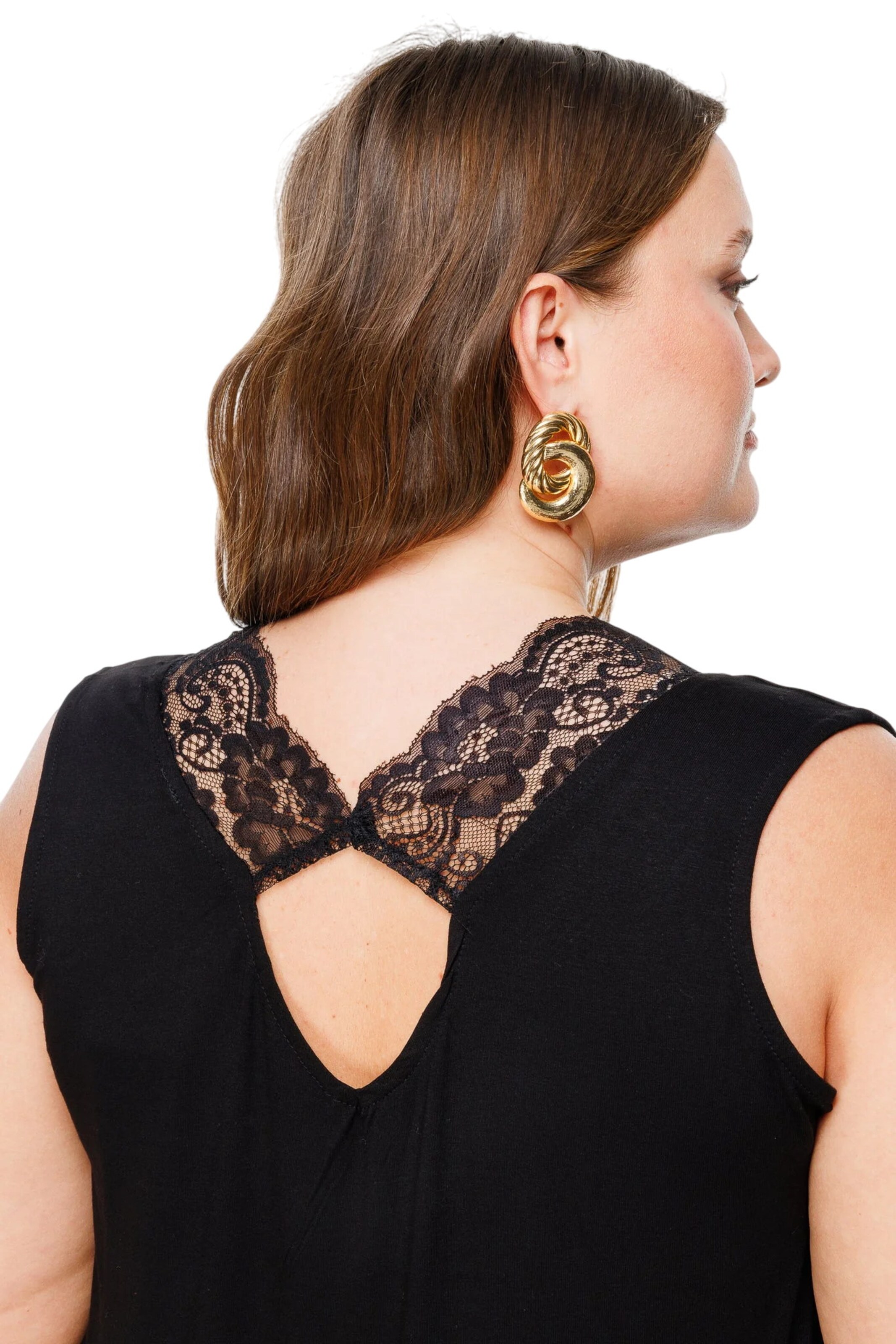 Shape Of You Top in Black