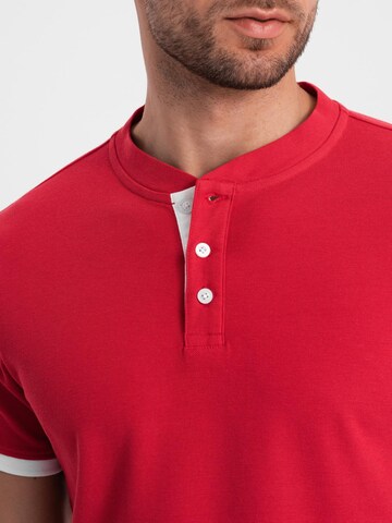 Ombre Shirt in Red