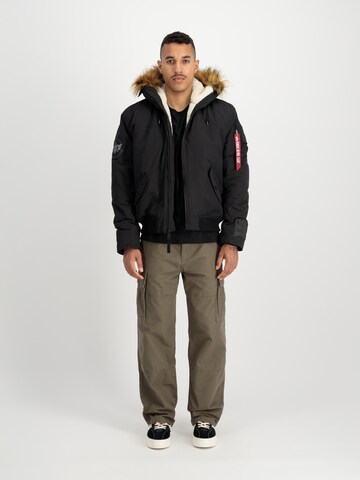 ALPHA INDUSTRIES Zimska jakna 'Arctic Guardians' | črna barva