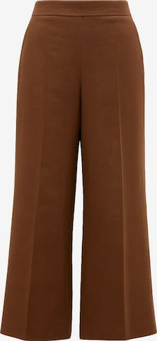 Wide Leg Pantalon MANUKA en marron : devant