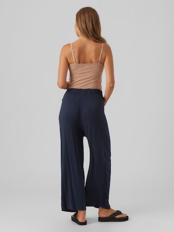 MAMALICIOUS Regular Trousers 'GIOVANNA' in Blue