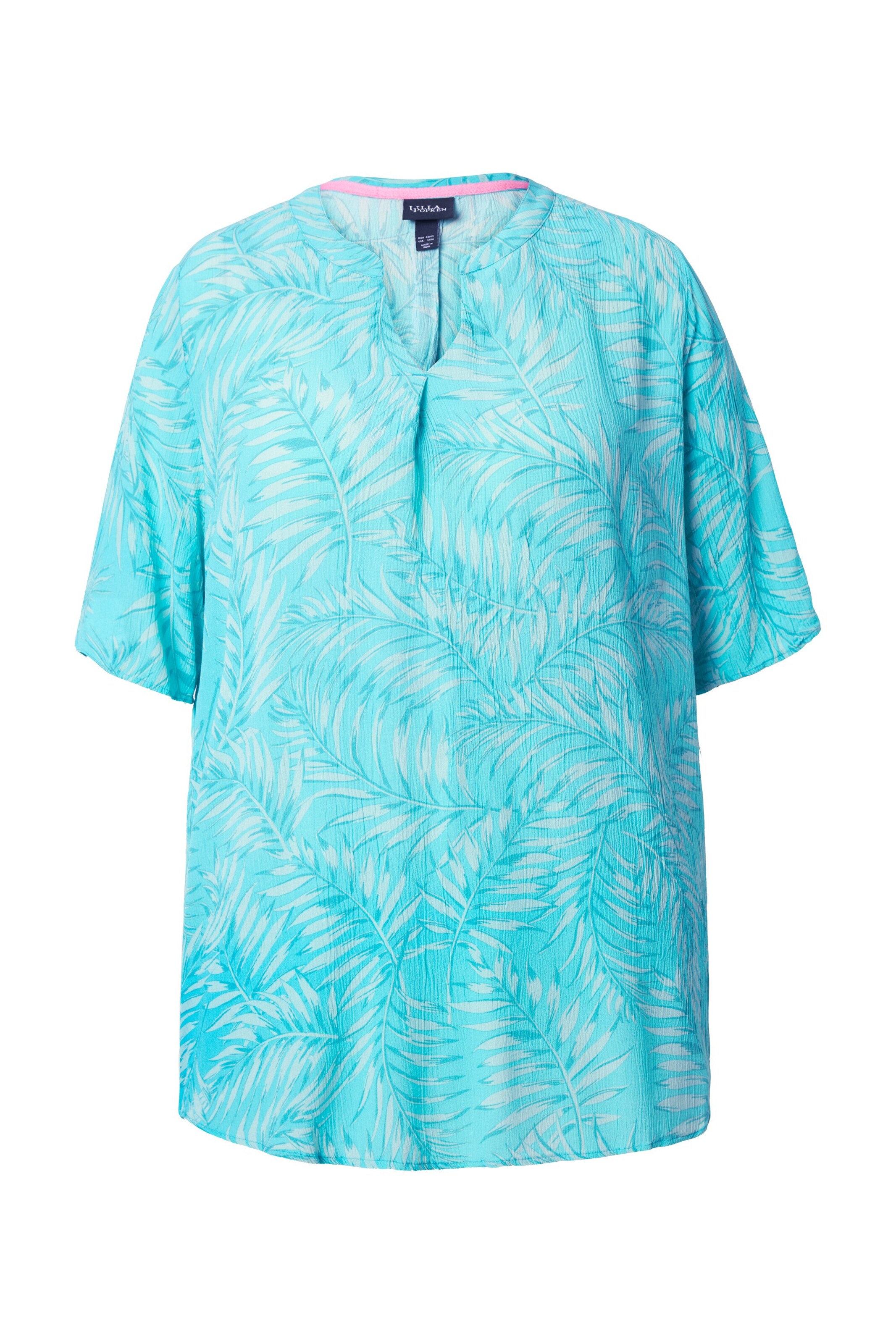 Ulla Popken Tuniek in Blauw: voorkant