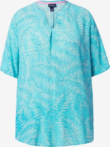 Ulla Popken Tunika in Blau: Vorderseite