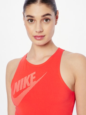 raudona Nike Sportswear Palaidinė be rankovių