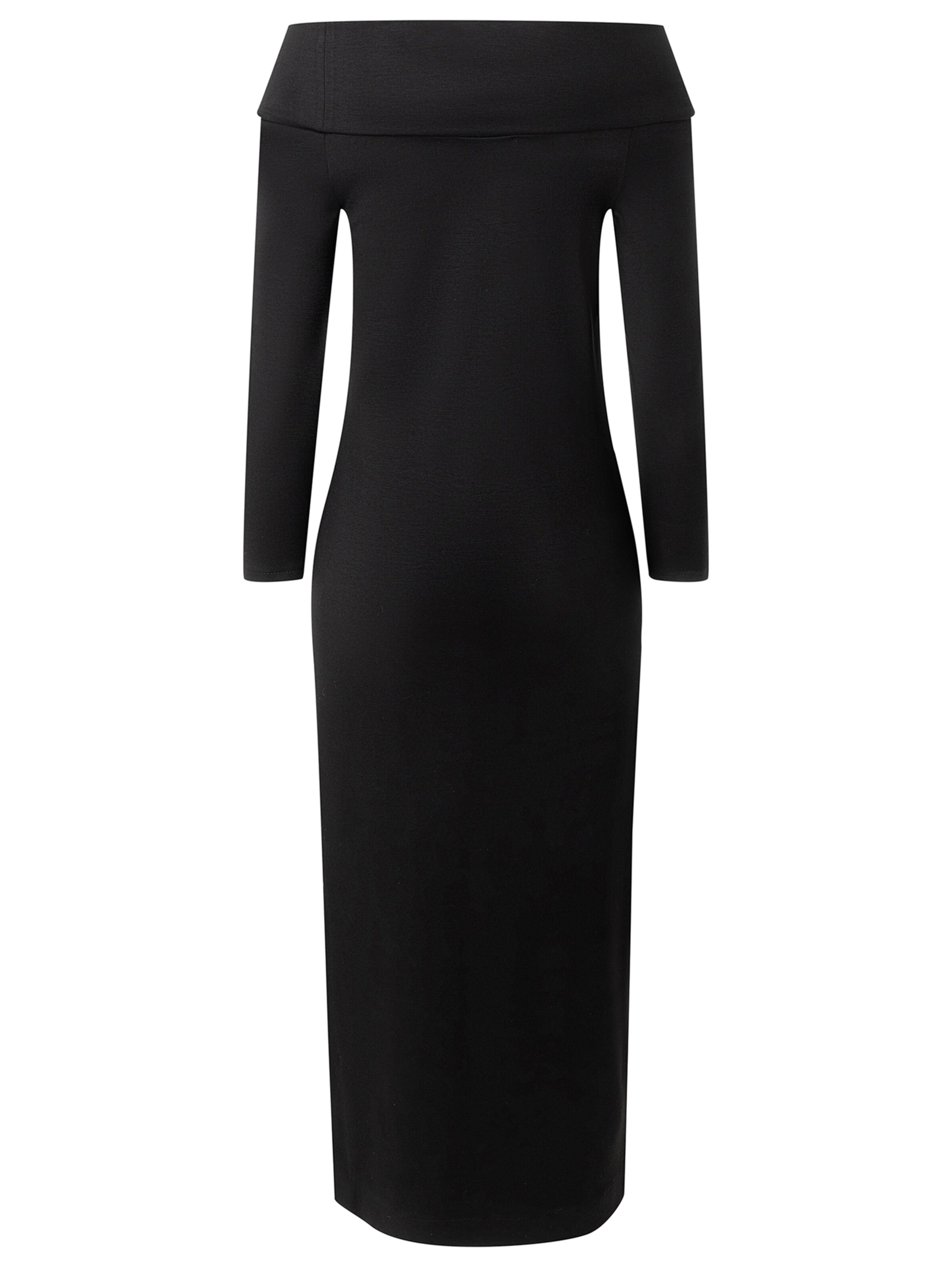 Ana Alcazar Jurk 'Seba' in Zwart: voorkant