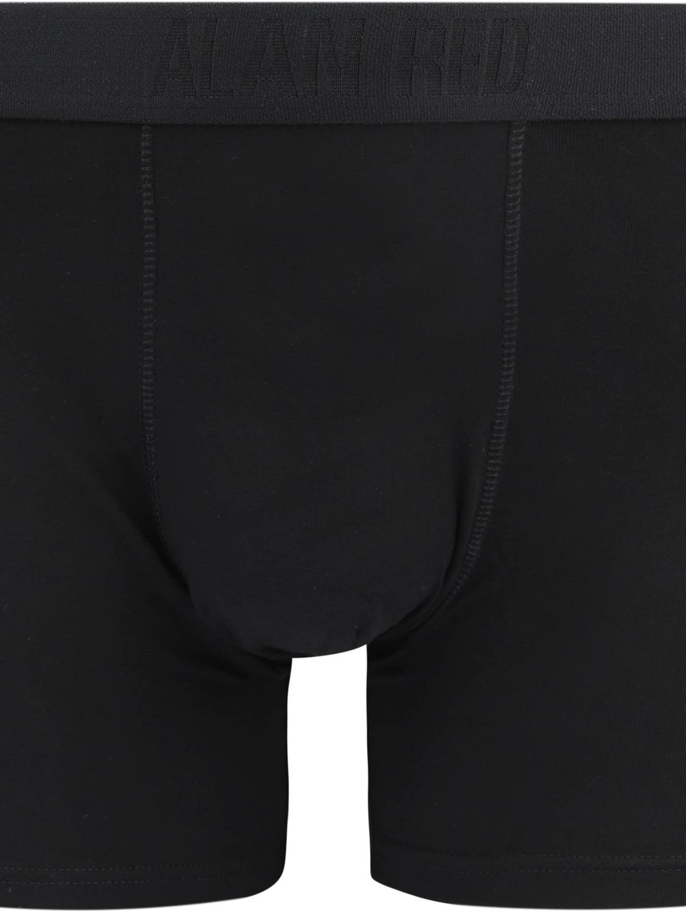 alan red Boxer shorts in Black