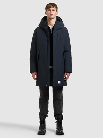 khujo Talvemantel 'Fogg2', värv sinine