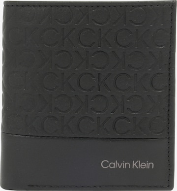 Portofel de la Calvin Klein pe negru: față