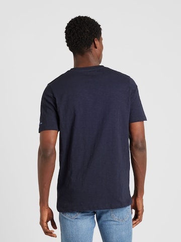 FYNCH-HATTON T-Shirt 'Slub' in Blau