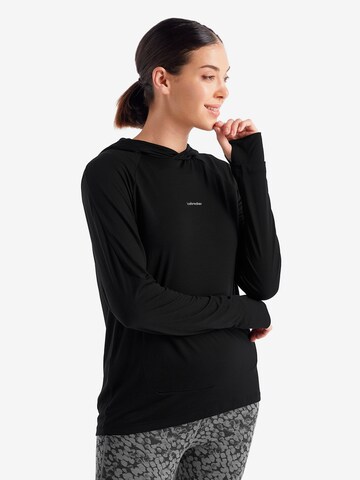 ICEBREAKER Athletic Sweatshirt in Black