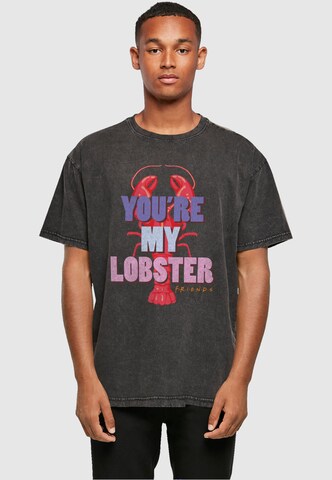 ABSOLUTE CULT T-Shirt 'Friends - My Lobster' in Schwarz: predná strana