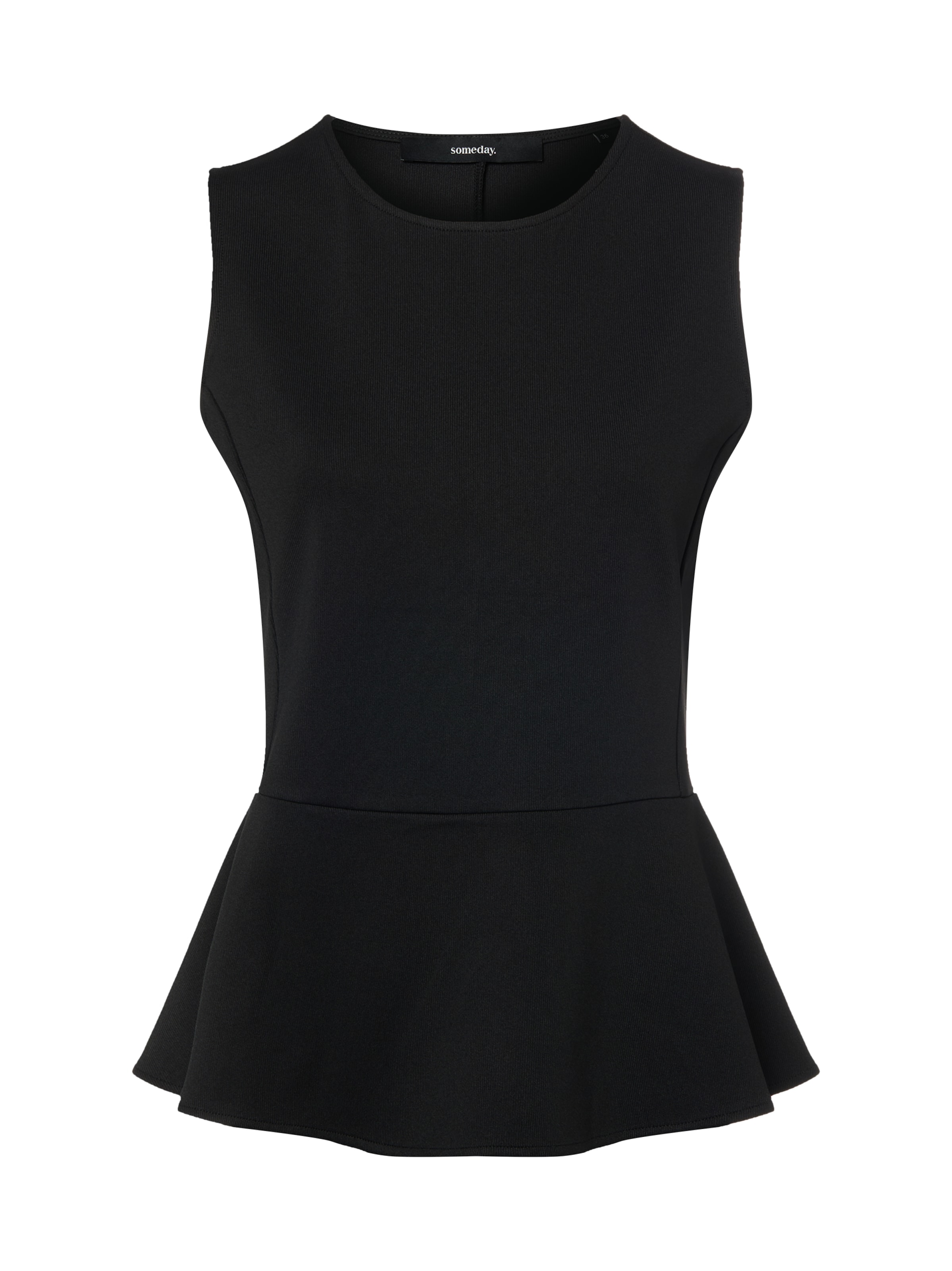 Someday Top 'Kahedda' in Black: front