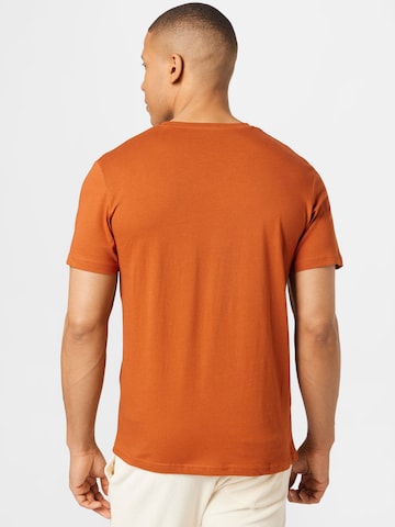 ruda TOM TAILOR Standartinis modelis Marškinėliai