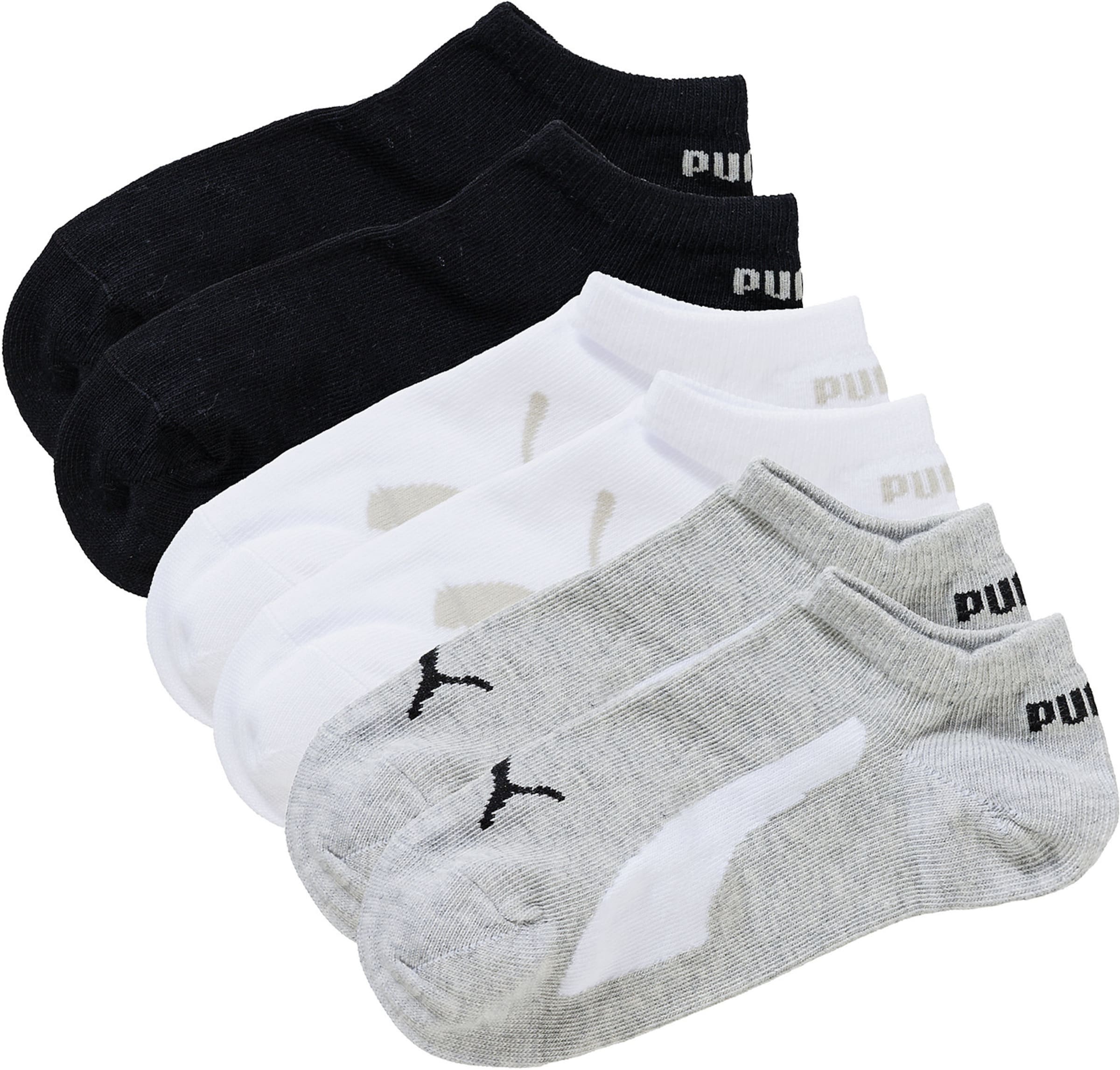 PUMA Zokni - szürke: elől