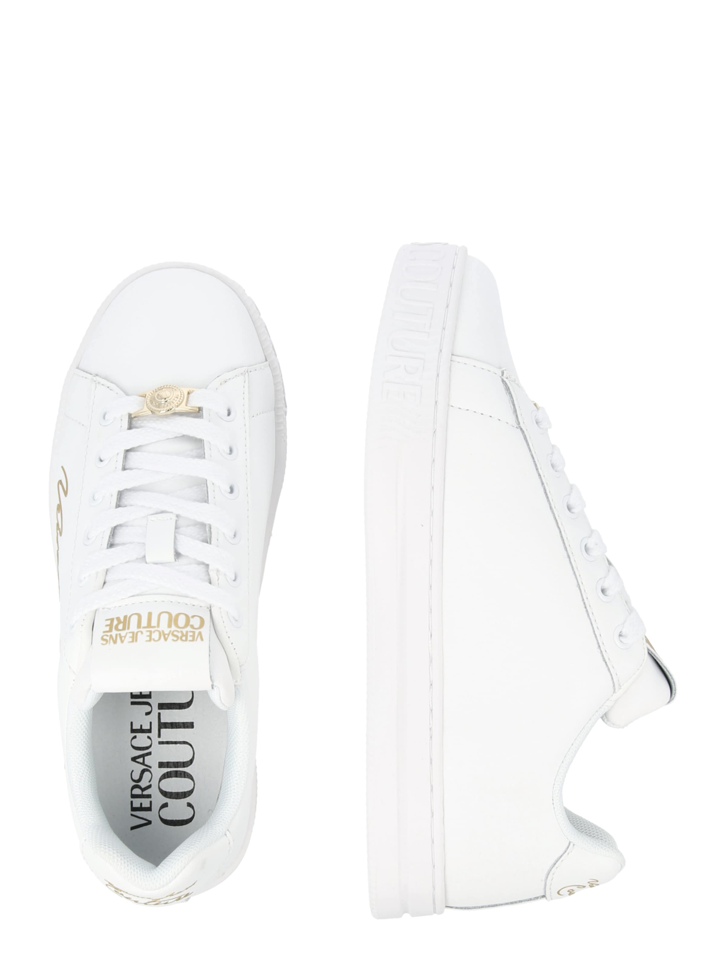 Versace Jeans Couture Nizke superge 'FONDO COURT 88' | bela barva