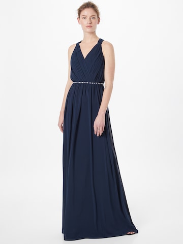 STAR NIGHT - Vestido de festa em azul: frente