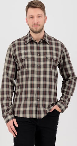 Camicia 'DENVER II Men' di deproc in grigio: frontale