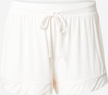 balta Hunkemöller Pižaminės kelnės 'Essential': priekis