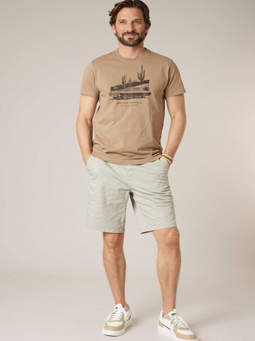 Deeluxe Shirt ' SIROCCO ' in Bruin: voorkant