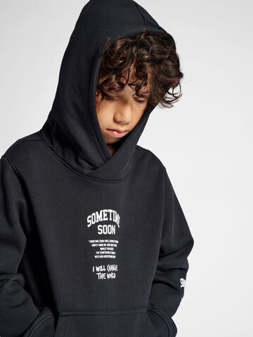 SOMETIME SOON - Sweatshirt 'Dimas' em preto