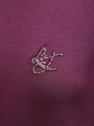 Liu Jo Sweatshirt 'FELPA CHIUSA TF6206 J3958' in Lila