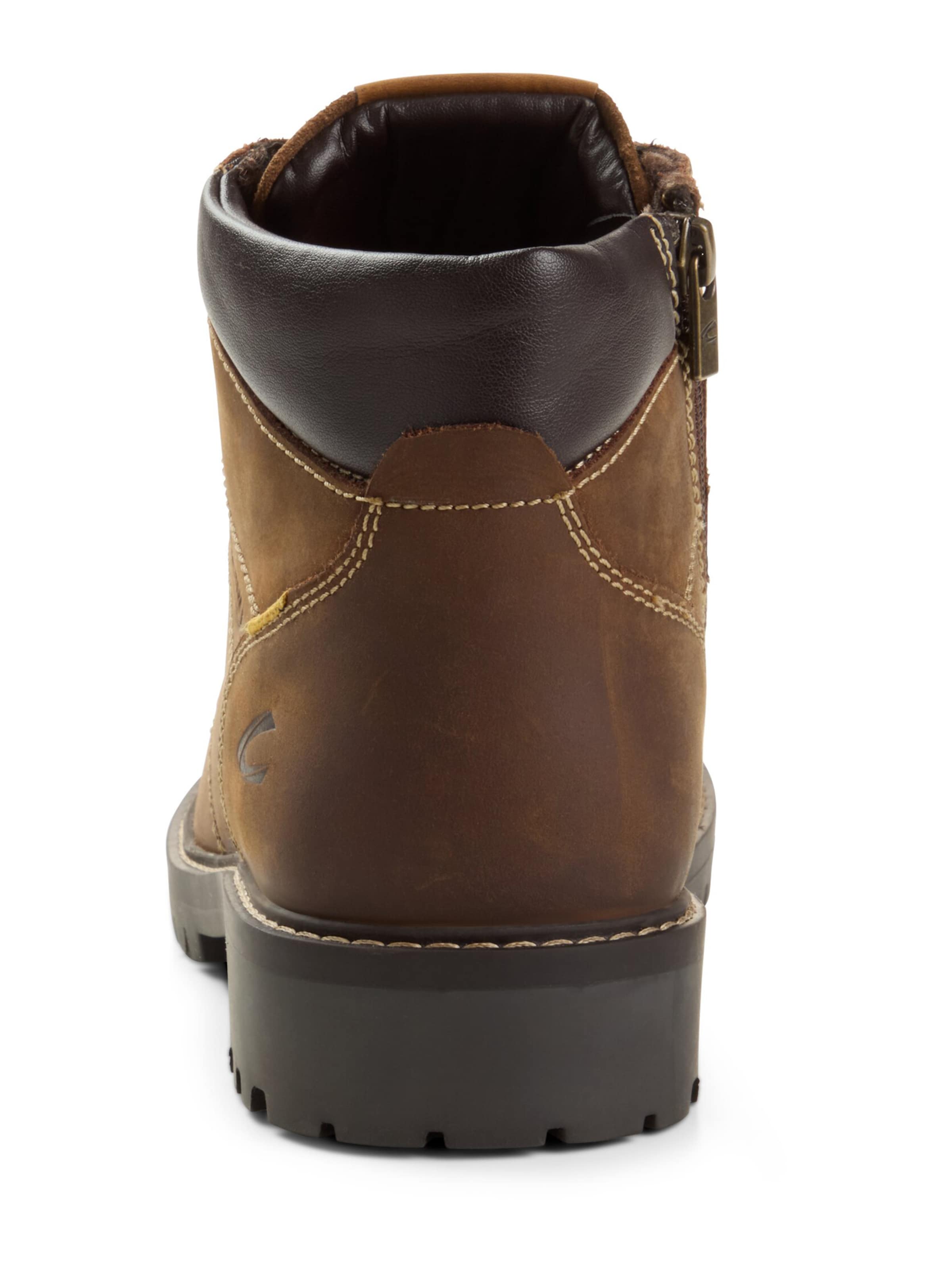 CAMEL ACTIVE Lace-Up Boots 'BUST' in Brown: back