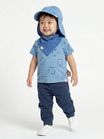 SIGIKID Scarf 'Wendehalstuch Tiger & Löwe' in Blue