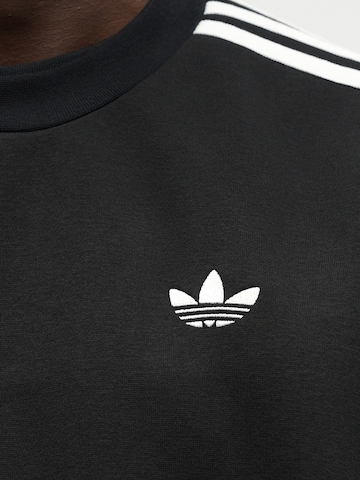 Bluză de molton 'Adicolor' de la ADIDAS ORIGINALS pe negru