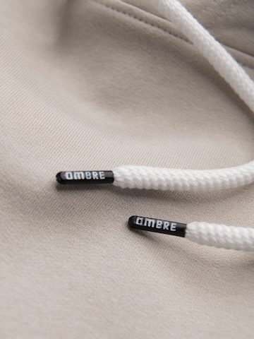 Sweat-shirt Ombre en gris