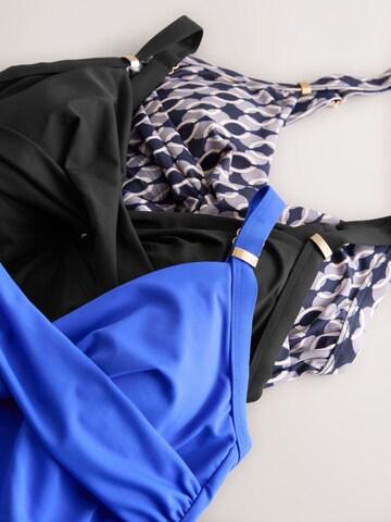 Triangle Maillot de bain modelant Next en bleu