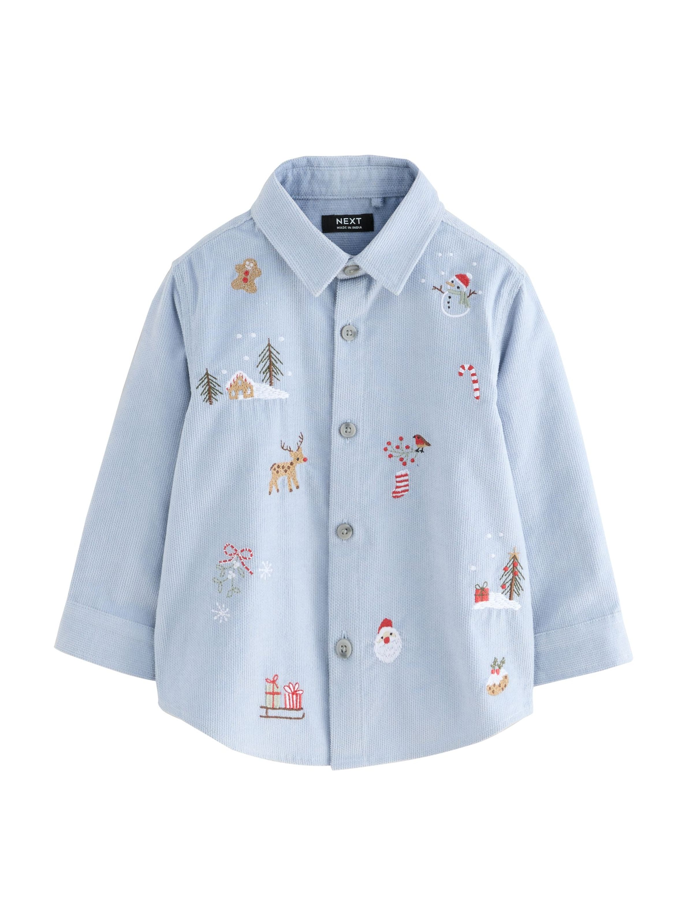 Next Regular fit Ing - kék: elől