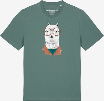 Watapparel Shirt 'Lama' in Green: front