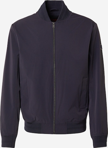 GUESS Демисезонная куртка в Синий: спереди