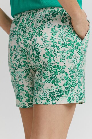 Regular Pantalon 'LISA' ICHI en vert
