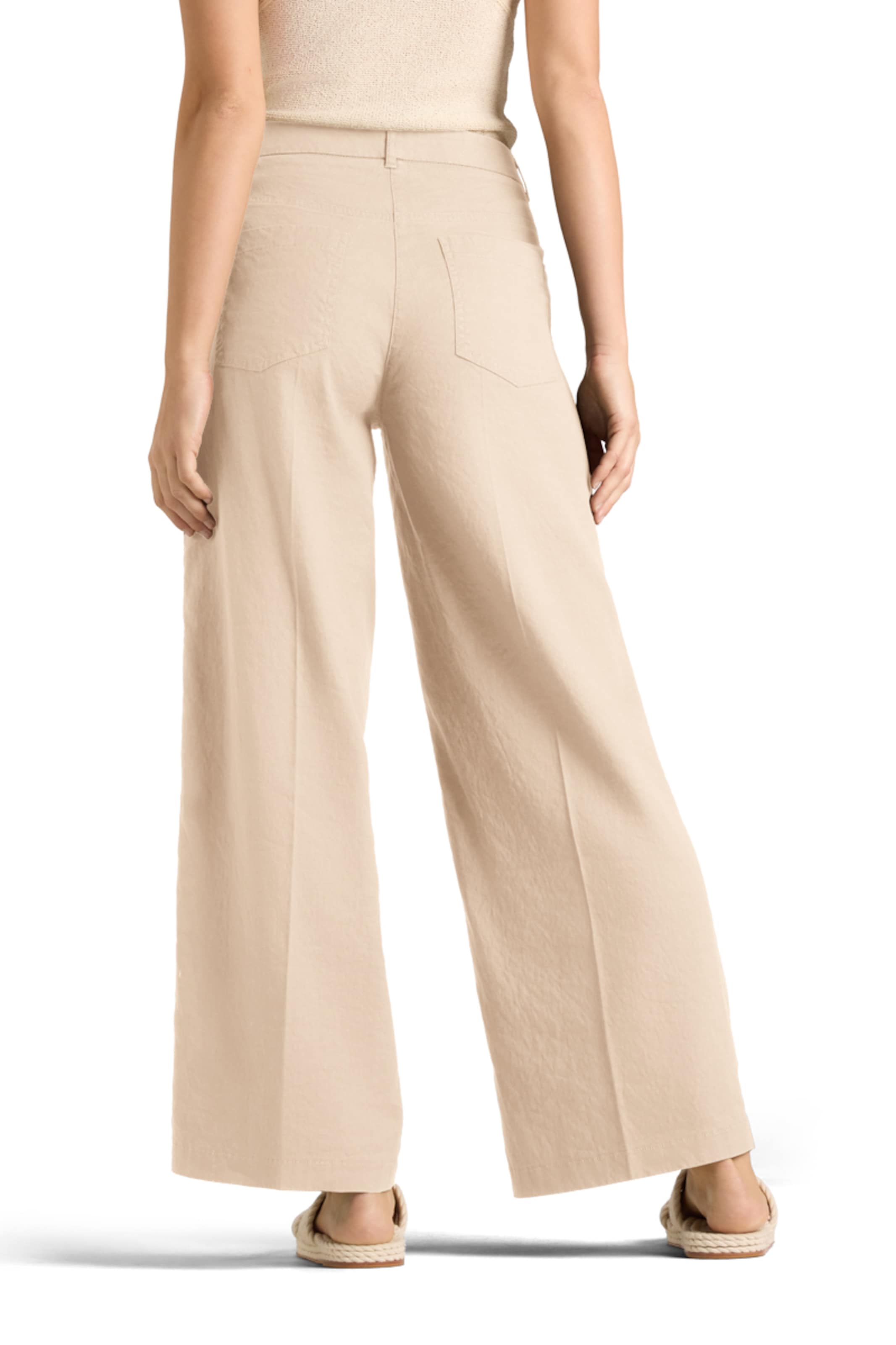 Regular Pantalon 'Adrienne' Cambio en beige