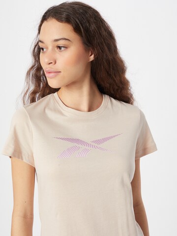 Maglia funzionale 'Vector' di Reebok in beige