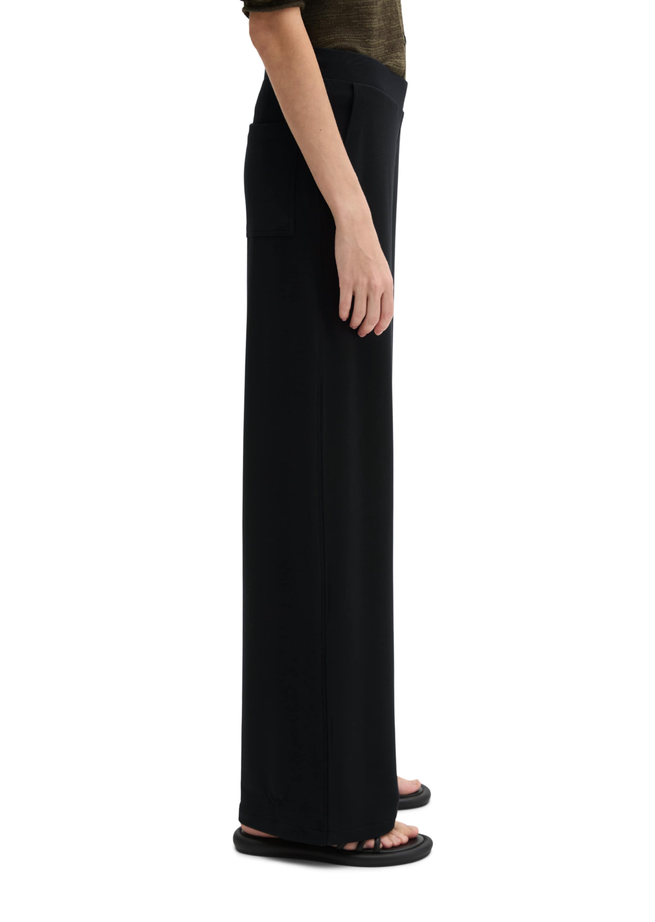 Marc O'Polo Loosefit Hose in Schwarz