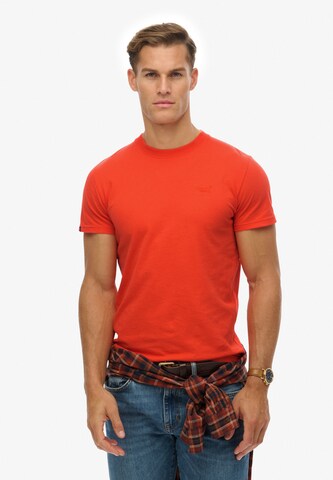 Superdry & Co T-shirt 'Essential' i orange: framsida